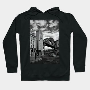 Newcastle in black and white Hoodie